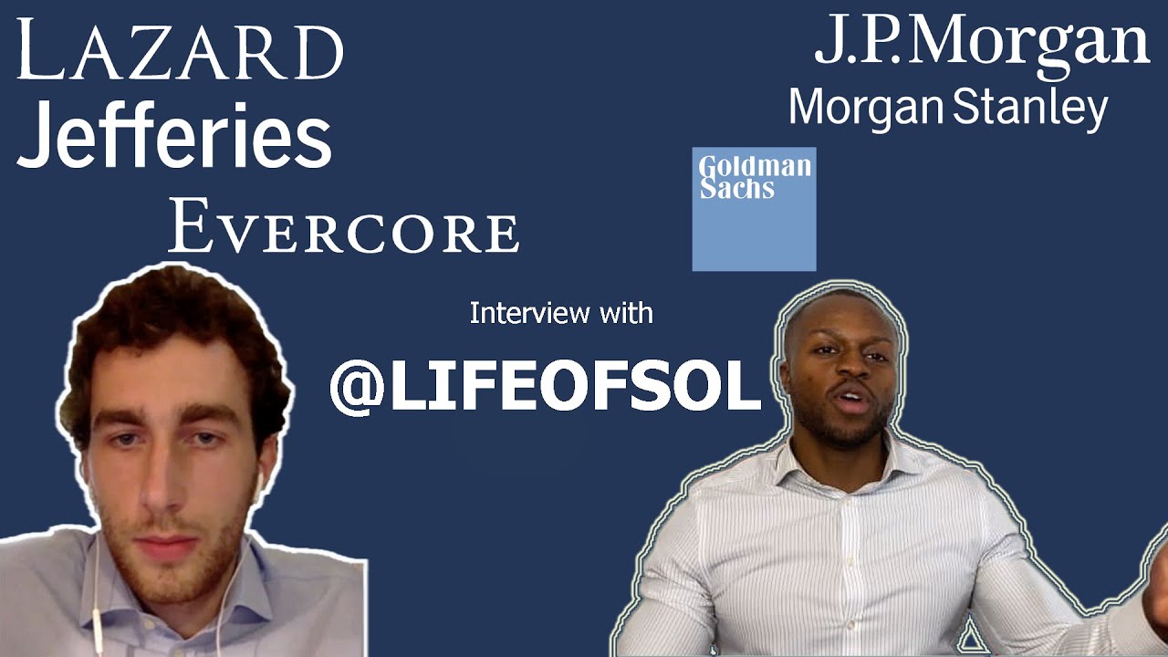Interview about Investment Banking careers, lifestyle and skills with 