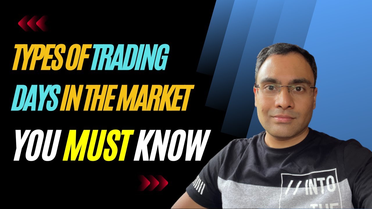 The Important Types Of Market Days That One Must Know To Be Successful In Price Action Trading.