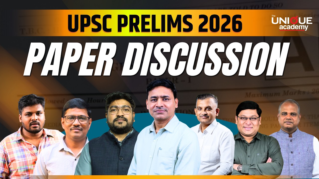 UPSC PRELIMS 2026 | Live Paper Discussion of GS Paper - 1 | 24 May 2026