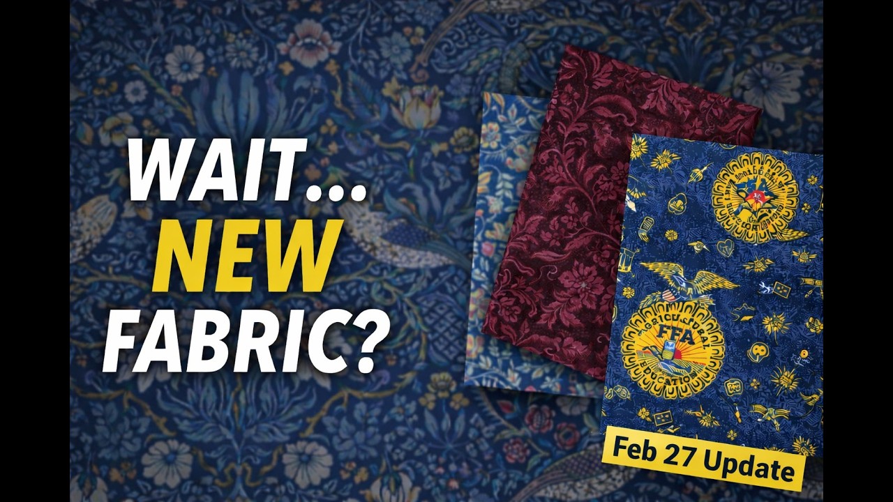 What’s New at Fabric Utopia | Feb 27 | Morris & Co, Tonga Batik Chateau & FFA Forever + Quilt Kits