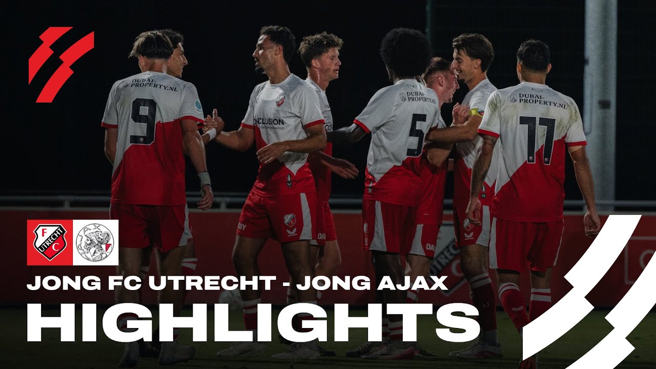 Jong FC Utrecht VERSLAAT Jong Ajax! 💥 | HIGHLIGHTS