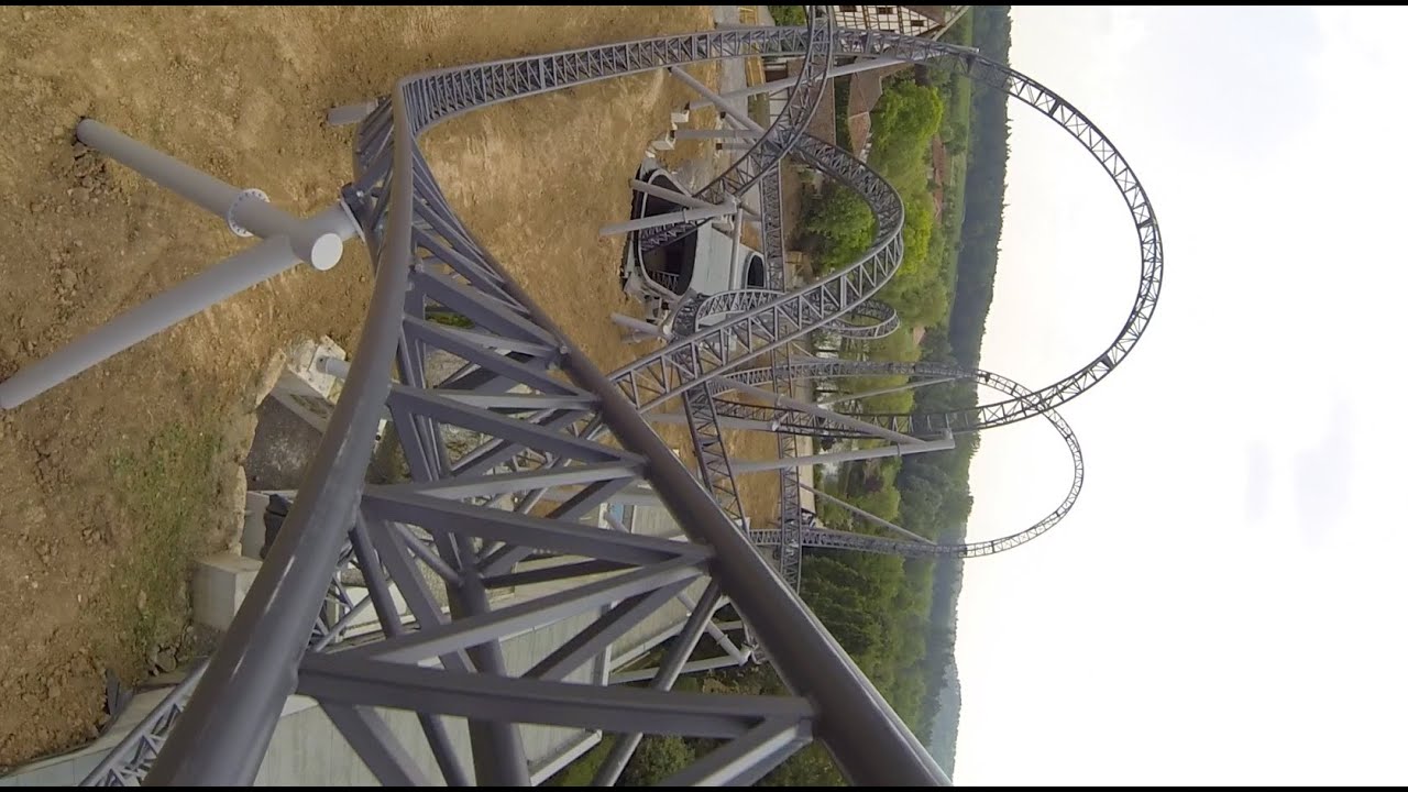 Karacho Launched Gerstlauer Roller Coaster POV Tripsdrill Germany