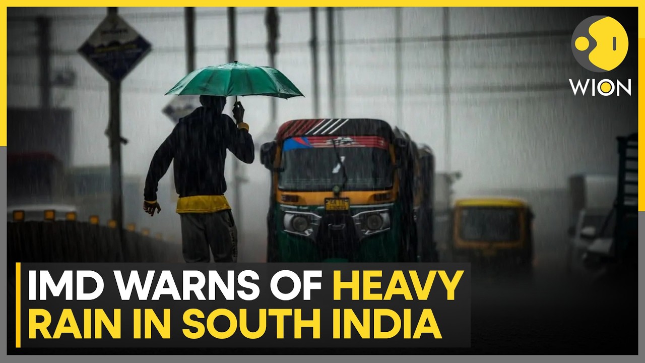 India Rain: IMD Issues Multi-State Rain and Thunderstorm Alert | WION NEWS
