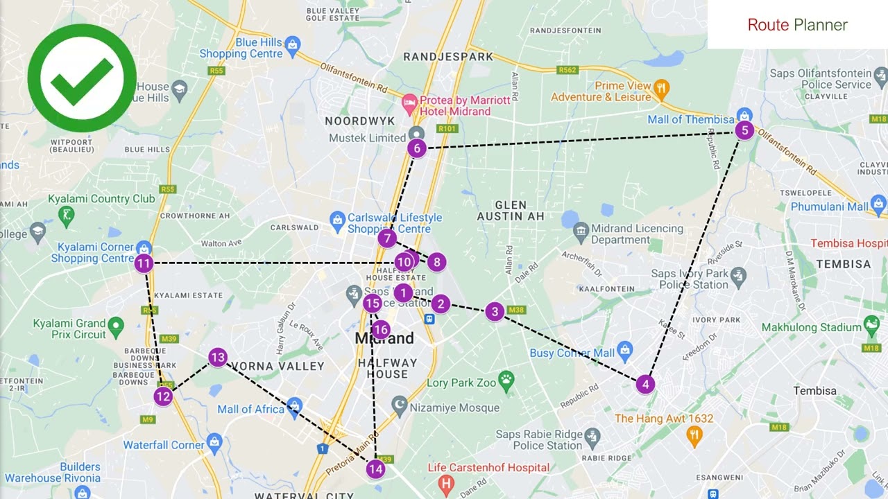 Maps Route Planner | Optimize Your Route