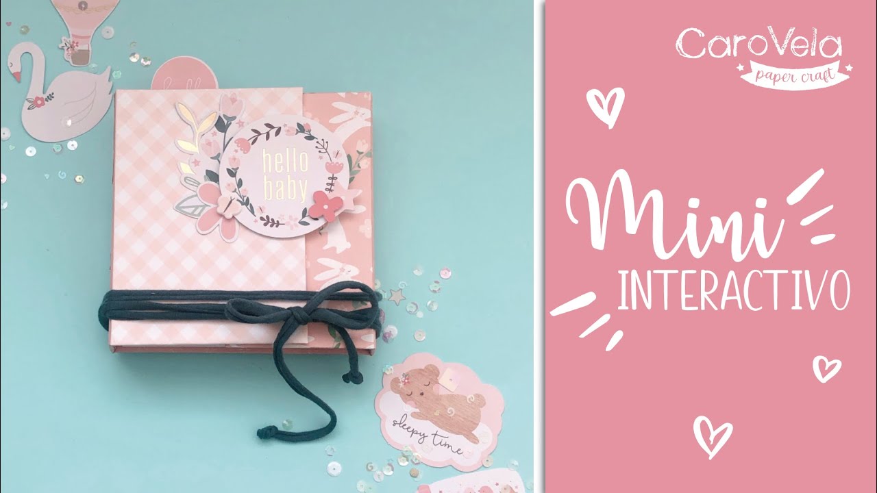 Mini Álbum tipo tríptico ★ CON PÁGINAS INTERACTIVAS ★