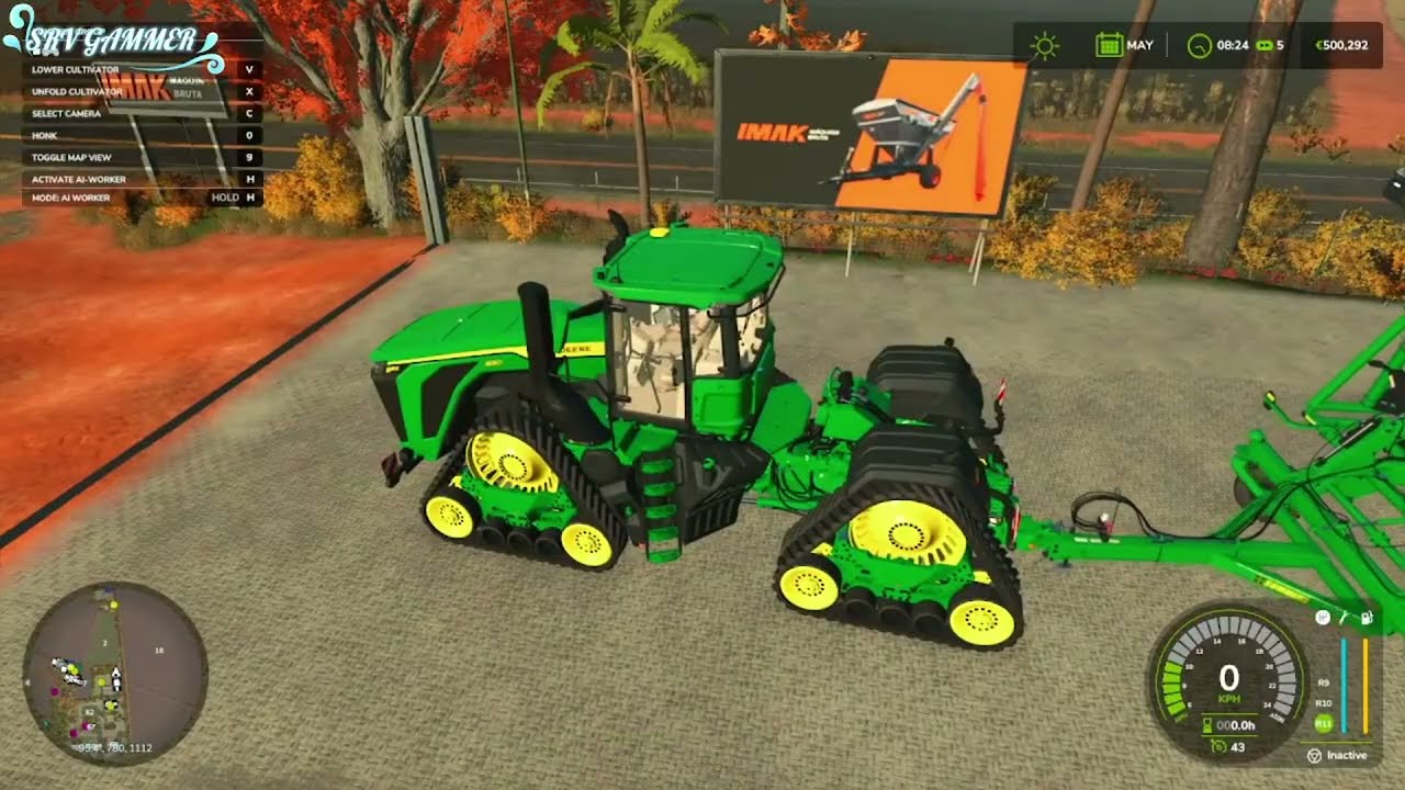 Copy of 🔴 LIVE – INSANE GIANT Harvester in Farming Simulator 25! Harvesting the ENTIRE Field! 🚜🌾