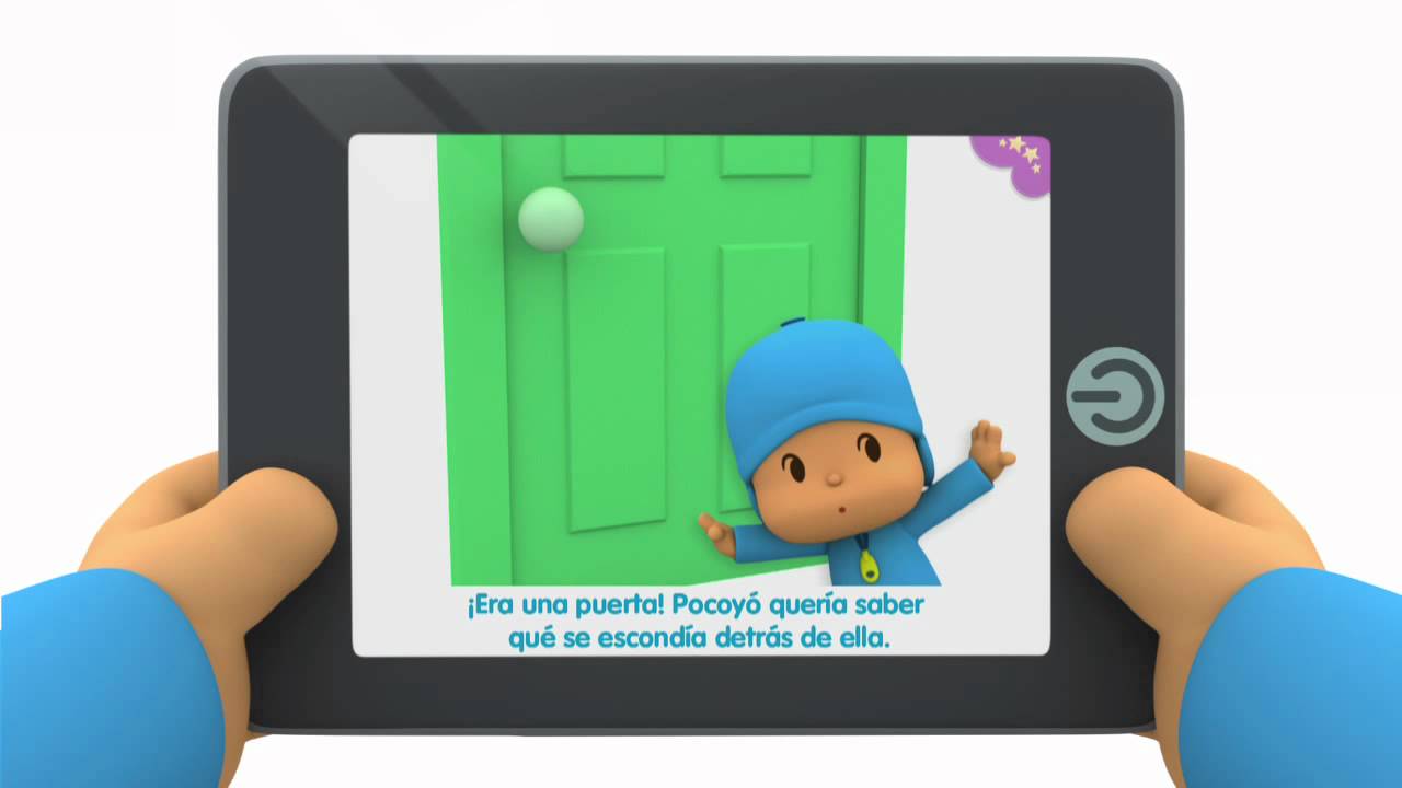 🎮 POCOYÓ GAMEPLAY - Cuentos interactivos: Las Mil Puertas | CARTOON GAMES for kids