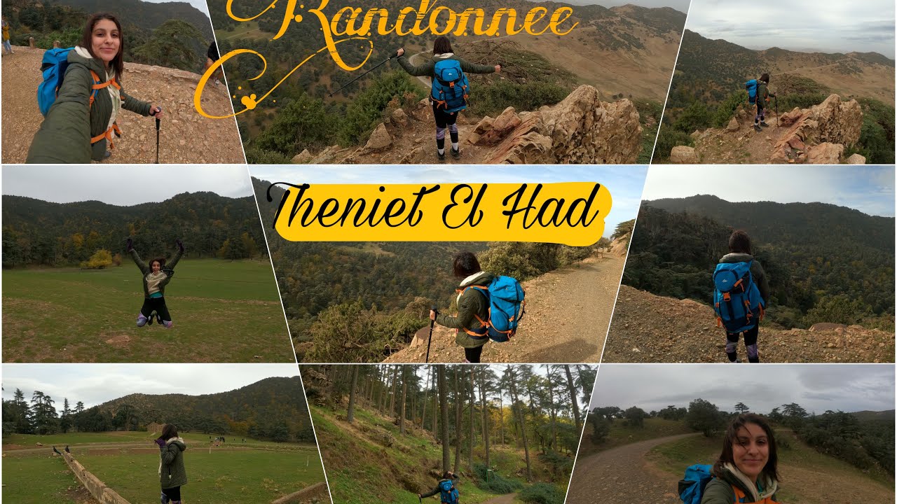 Randonnee 📍Theniet El Had (21km 😮‍💨) اجواء خريفية رائعة 🍁هملاوية hiking with my kickboxing team