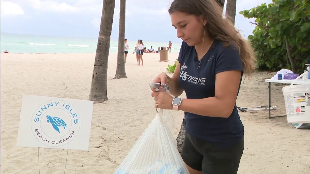 Teen uses social media to build Sunny Isles Beach Cleanup initiative