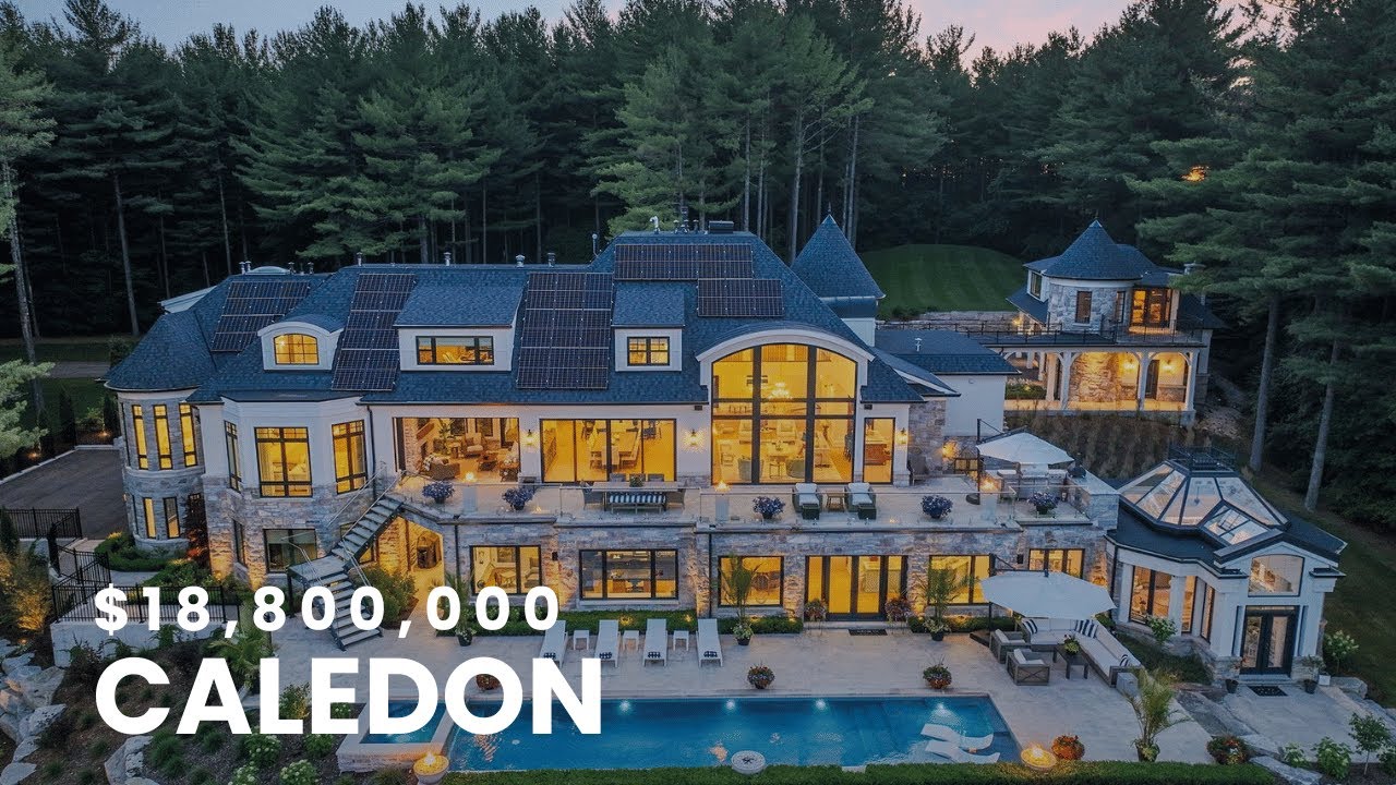 Caledon | 7 Beds | 9 Baths | Custom Built Estate, Nestled in 52.5 Acres Of Private Forest & 3 Ponds!