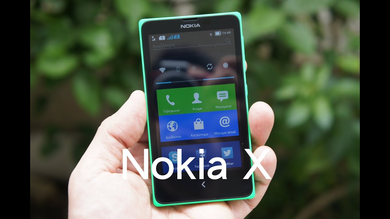 Nokia X DS hands-on (Greek)