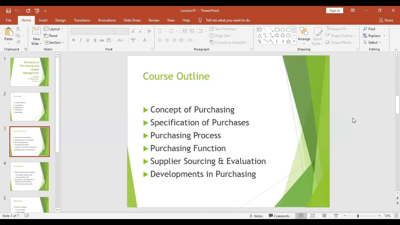 Elements of Purchasing and Supply Management