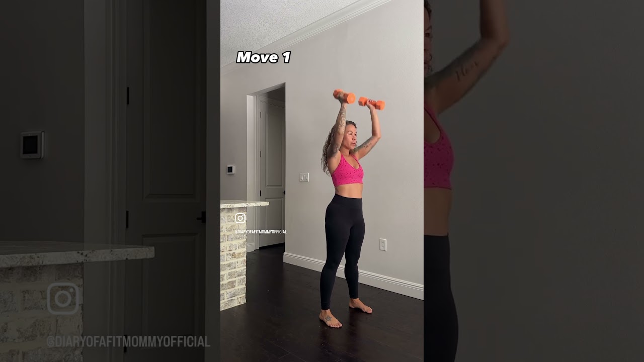 First trimester workout! If you're also pregnant, check out my prenatal workout guide. Link in bio