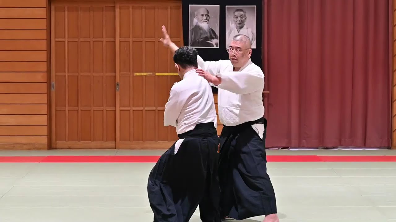 令和７年杉並合気会演武大会　合気道泰門会代表　小柳俊一郎七段