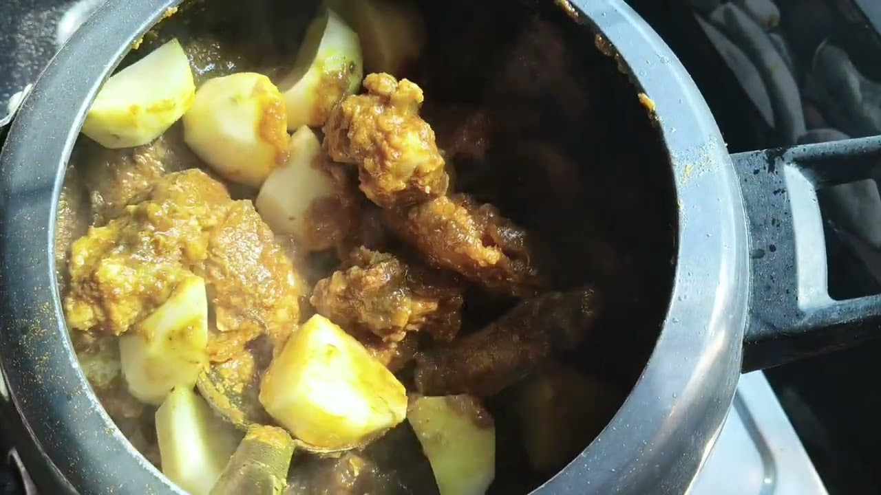 Easy, delicious quick mutton recipe in pressure cooker 