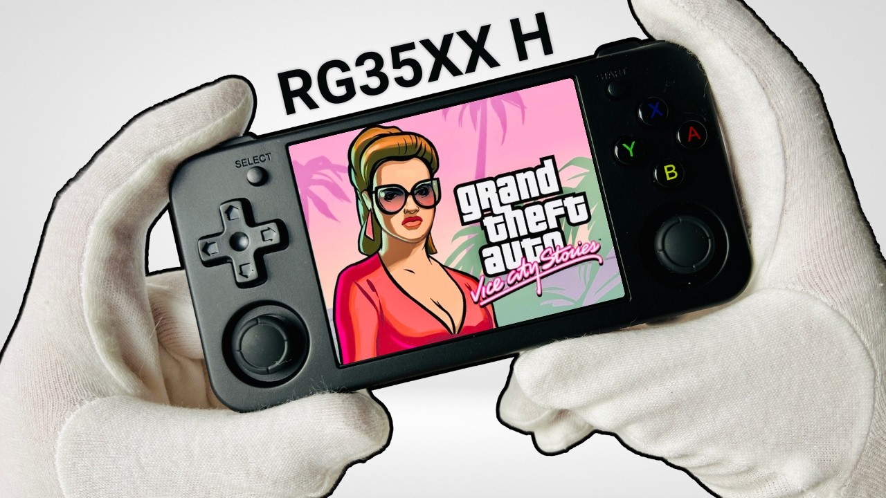 Anbernic RG35XX H Handheld Game Console Unboxing + Gameplay