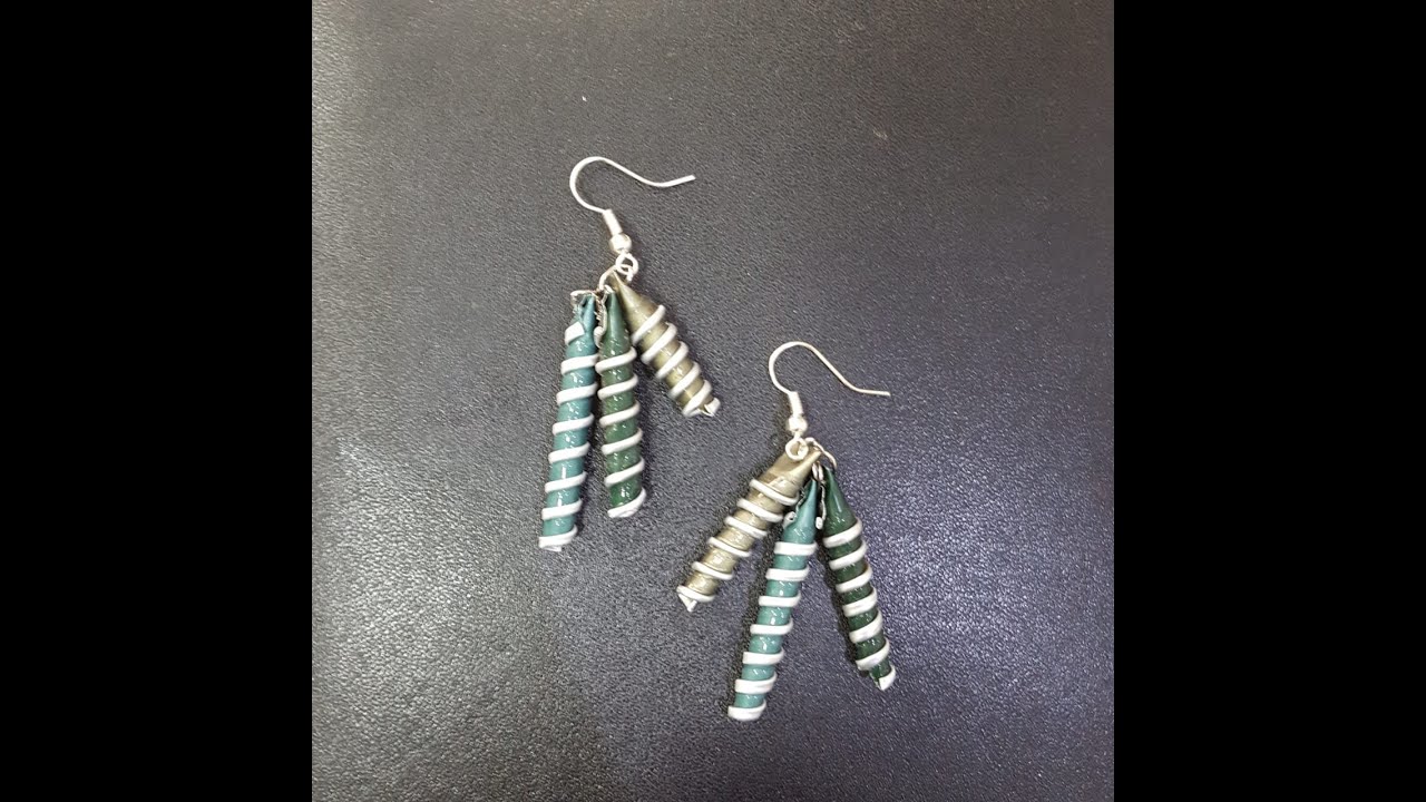 How to Recycle Nespresso Capsules- Easy DIY Craft Coffee Pod Earrings- Recycling Jewelry- Zero Waste