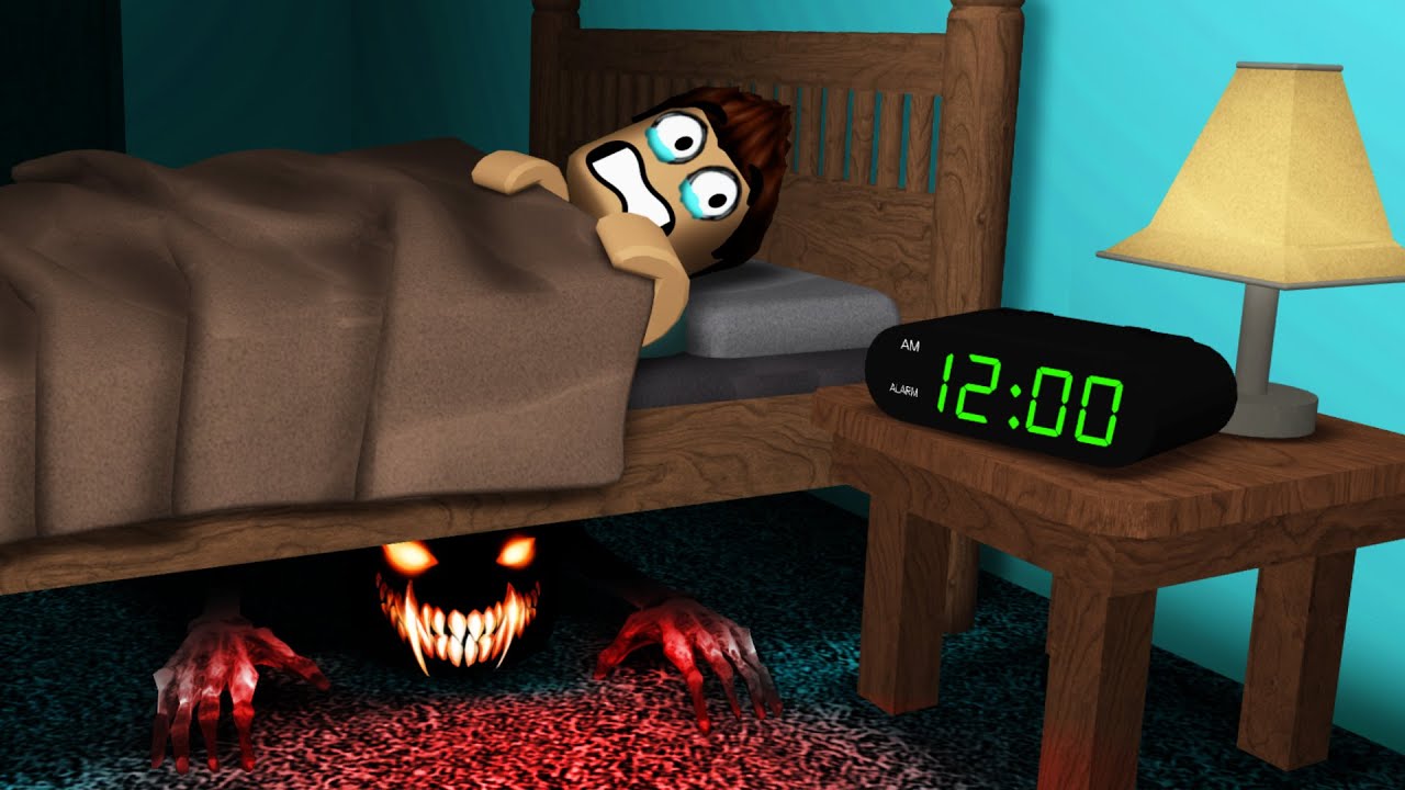DON'T WAKE UP at MIDNIGHT in Roblox..