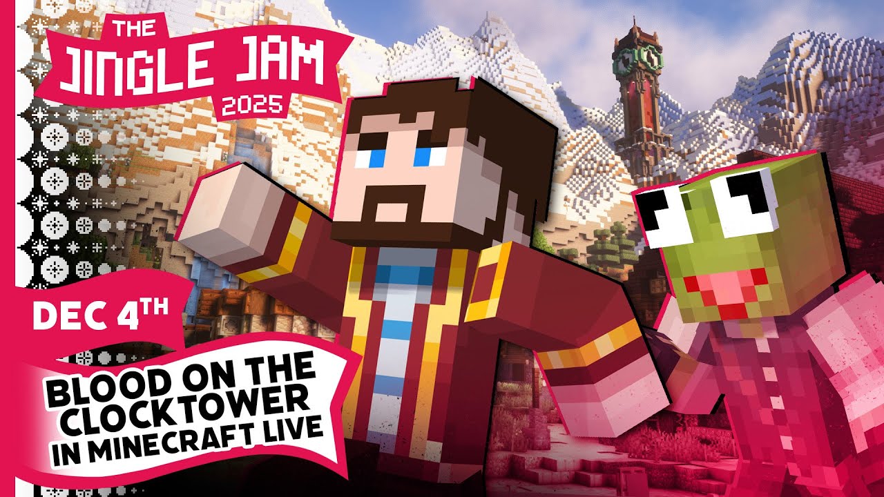 The Library with One Page - Blood on the Clocktower in Minecraft Live | Jingle Jam 2025 Day 4