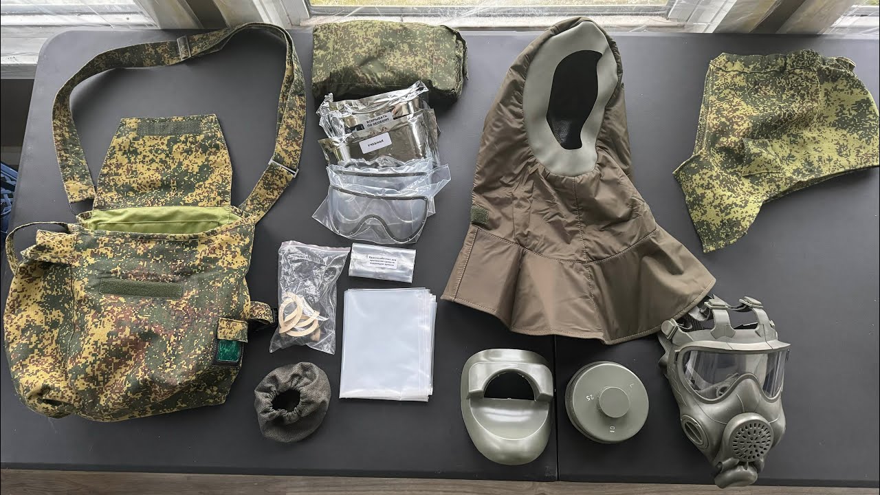 Russian PMK-4 Gas Mask Kit Overview