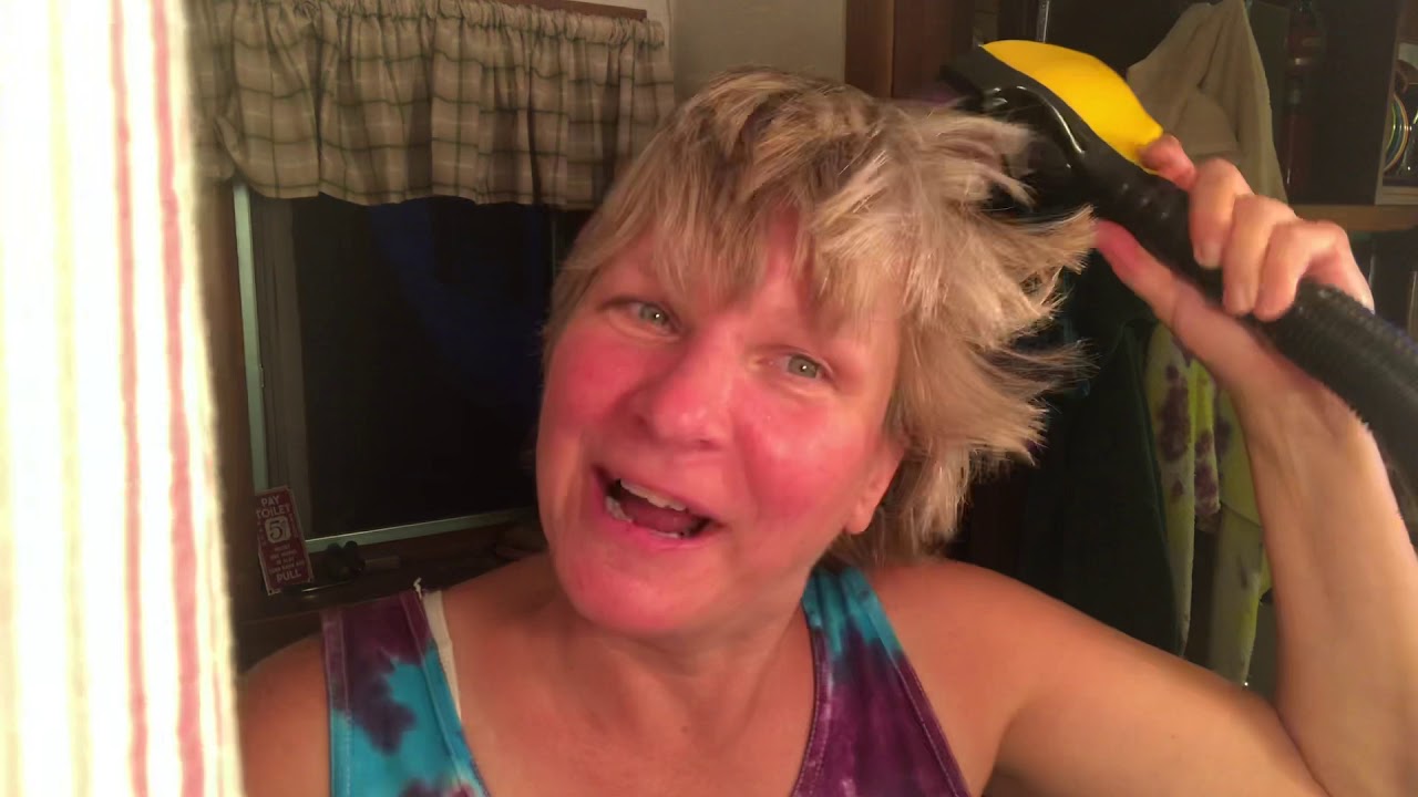 Putting the Flowbee to use on this mop! Check it out!