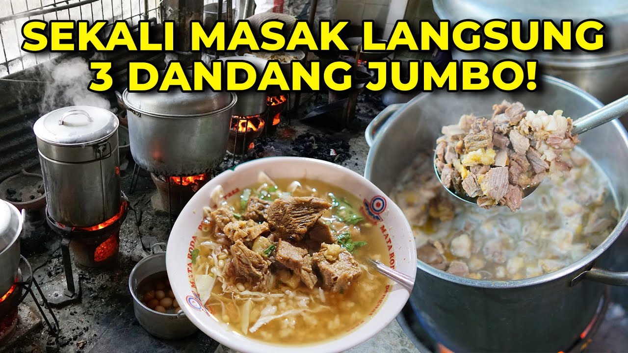 Soto Legend Sejak 76 di Pasar Beringharjo, Jogja! Siang Dikit Ludes!