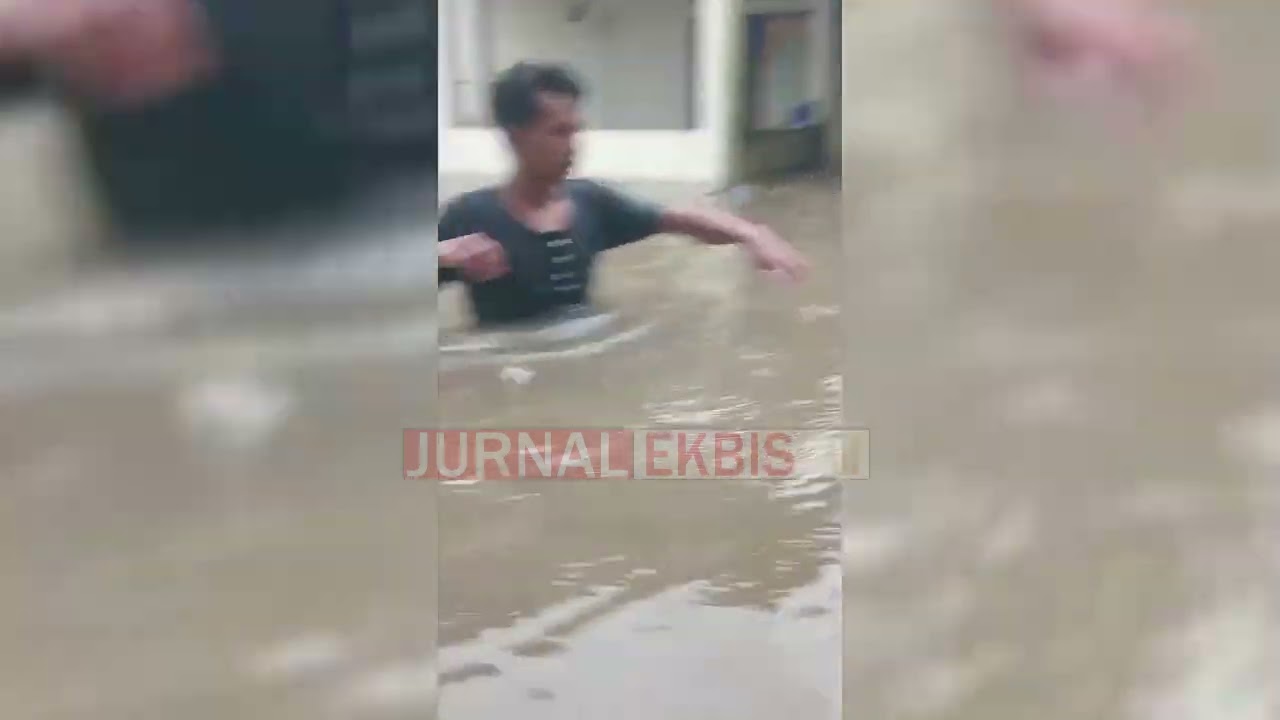 Banjir Lumpur Terjang Kuta Lombok, Tembok Rumah Jebol Dihantam Batu