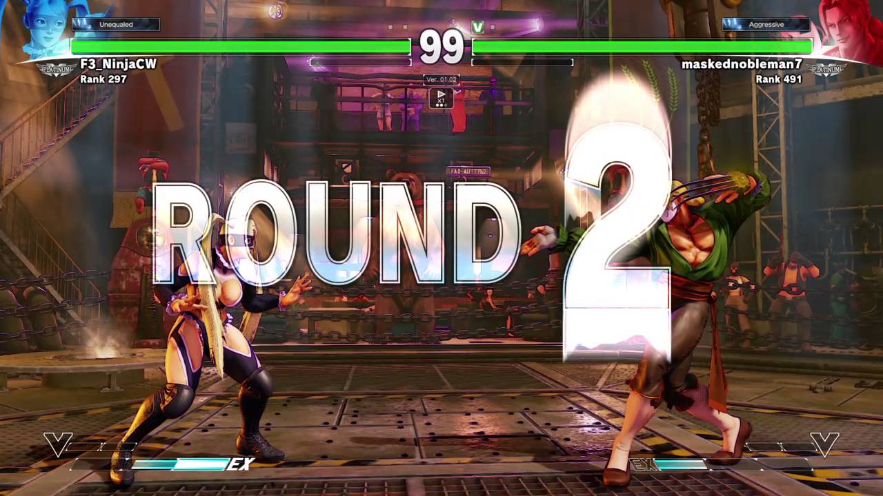 R.Mika (NinjaCW) vs Vega (MaskedNobleMan)
