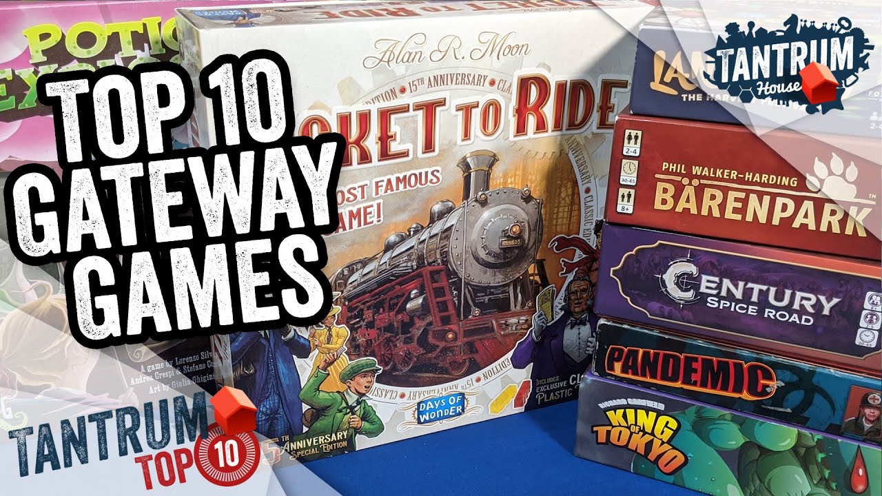 10 лучших настольных игр Gateway