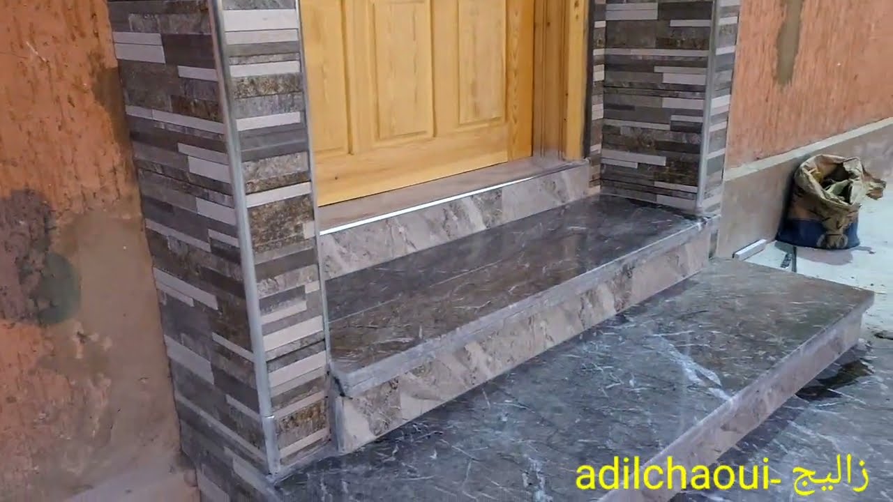 تقديم الباب تحجارت أجمل ديکور  ذروج رخام جديد 👍