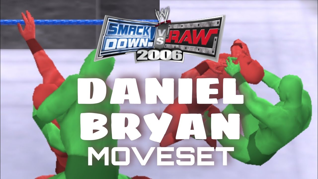 Daniel Bryan Moveset for SvR 2006 PSP