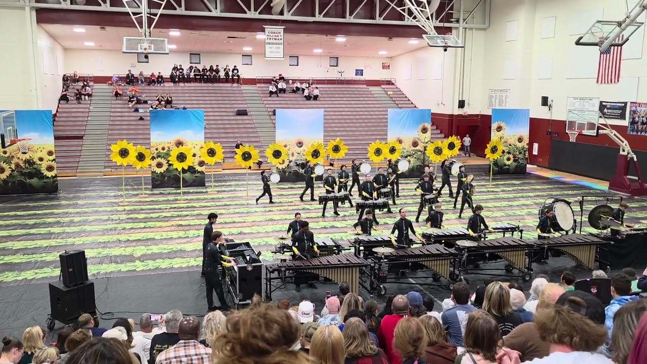 Choctawhatchee High School indoor percussion at Tate March 2025