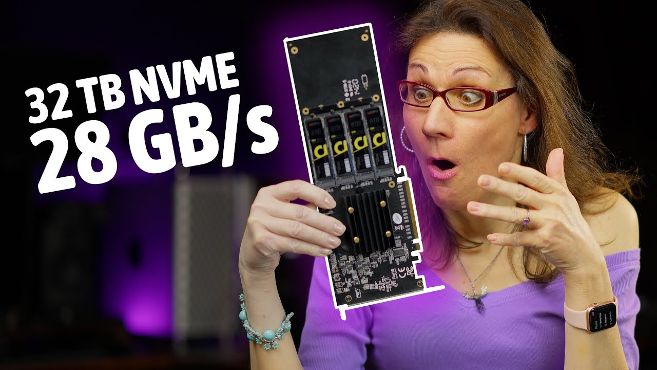 32TB NVMe RAID - We Hit 28 GB/s and Didn't Expect This!