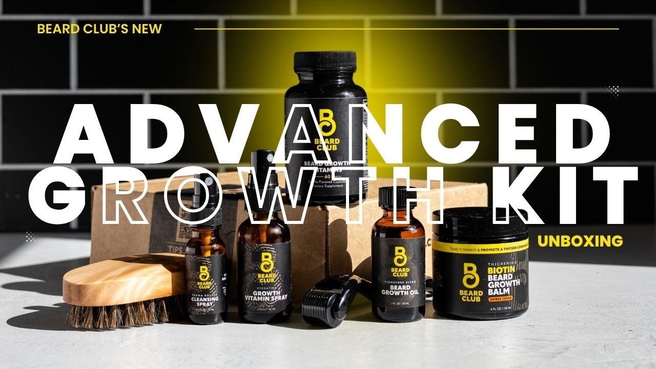 Unboxing Beard Club's Advanced Beard Growth Kit