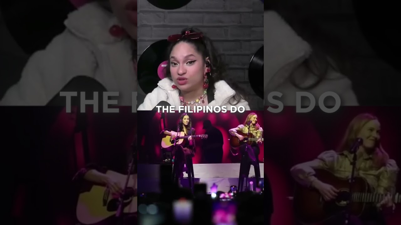 Reacting to Filipino LIVE SINGING