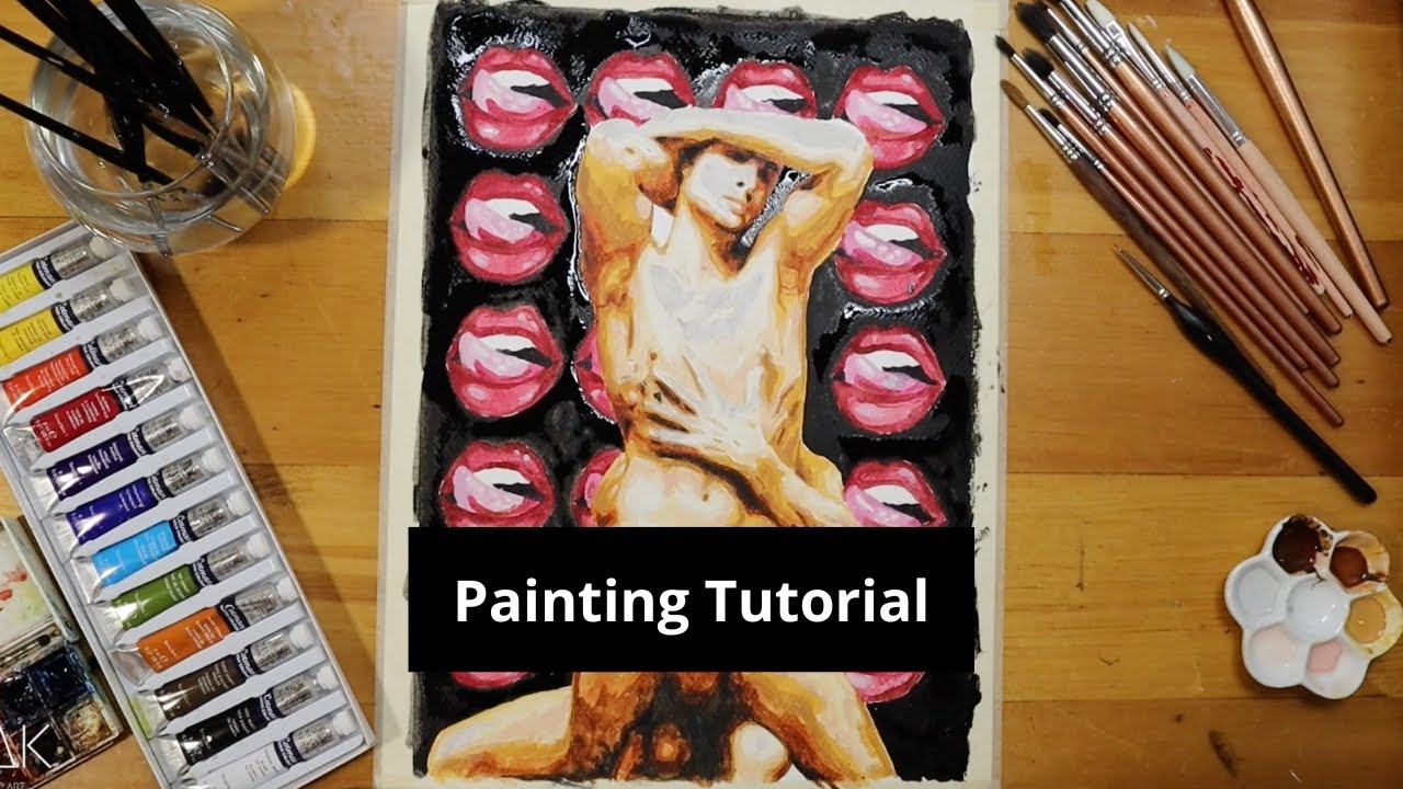 Painting Tutorial Time lapse Episode (118) 