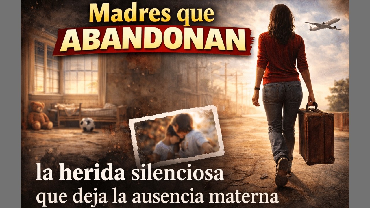 Madres que abandonan: la herida silenciosa que deja la ausencia materna.
