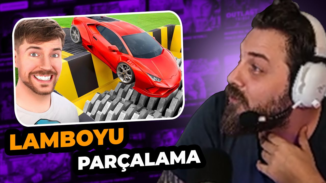 Elraenn - Lamborghini vs Parçalayıcı Tepki! | MrBeast