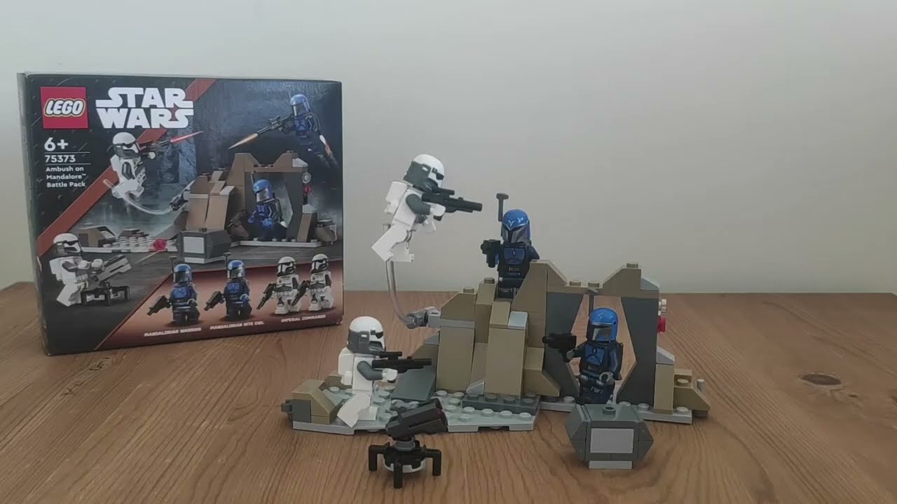 Recenzja   LEGO Star Wars 75373 Zasadzka na Mandalore