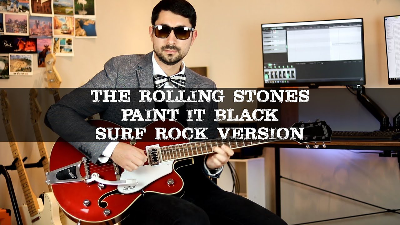 The Rolling Stones - Paint It Black [Surf Rock Cover]