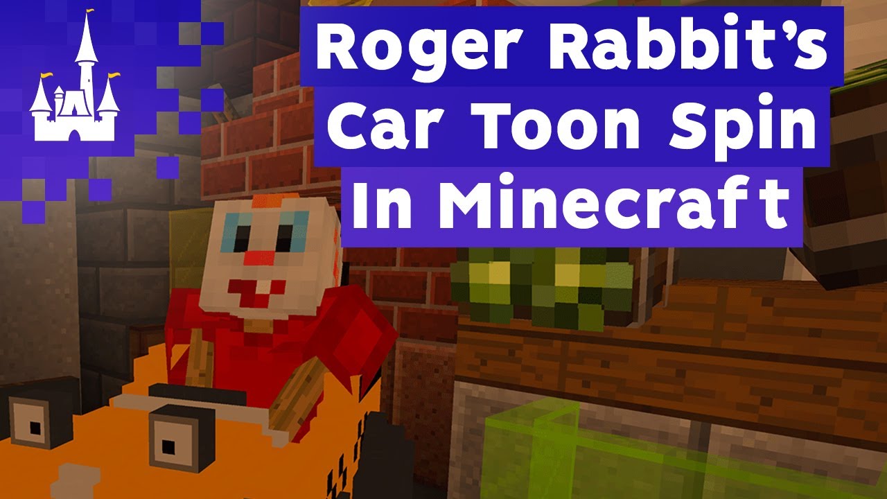 Roger Rabbit's Car Toon Spin | Minecraft | Disneyland | MCParks