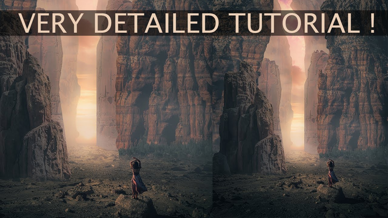 Photo Bashing Tutorial (ROCKY LAND)