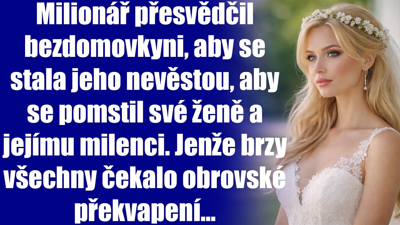 Milionář přesvědčil bezdomovkyni, aby se stala jeho nevěstou, aby se pomstil své ženě a jejímu...