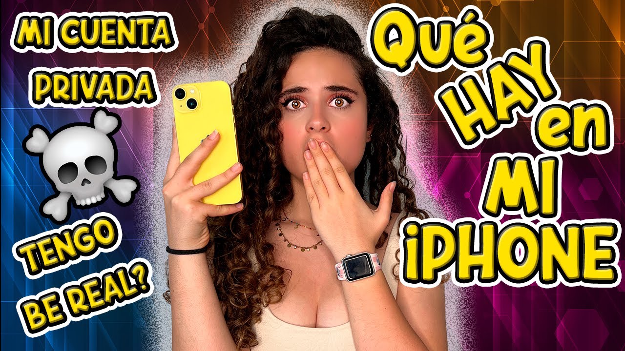 NO VEAS ESTO!!! QUE HAY EN MI IPHONE? OS ENSEÑO TODOS LOS SECRETOS DE MI MÓVIL ★ MUNDO DE CLODETT