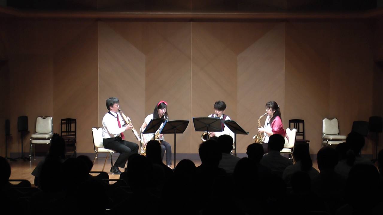 【サクソフォン４重奏】「レ・ミゼラブル」ハイライト／C＝M.シェーンベルク；小野寺真編曲　ウインドアンサンブル奏