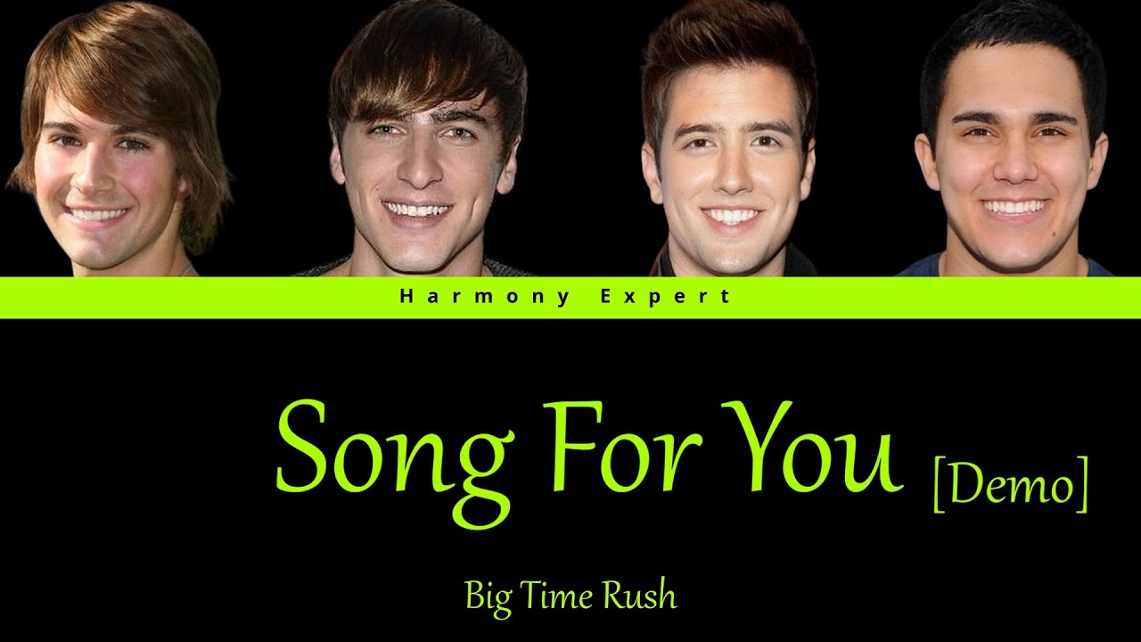 Big Time Rush - Song For You [Demo] - Color Coded Lyrics