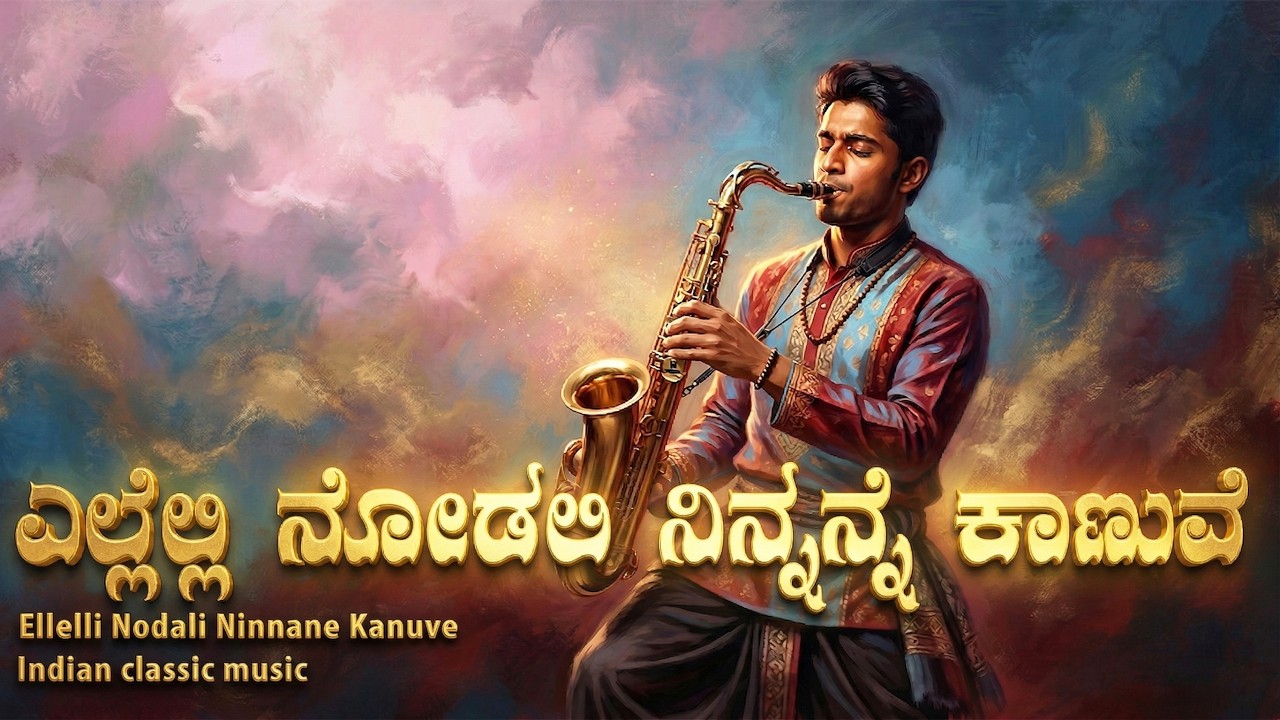 ಎಲ್ಲೆಲ್ಲಿ ನೋಡಲಿ ನಿನ್ನನ್ನೆ ಕಾಣುವೆ- Ellelli Nodali Ninnane Kanuve  | Indian classical frog rock fusion