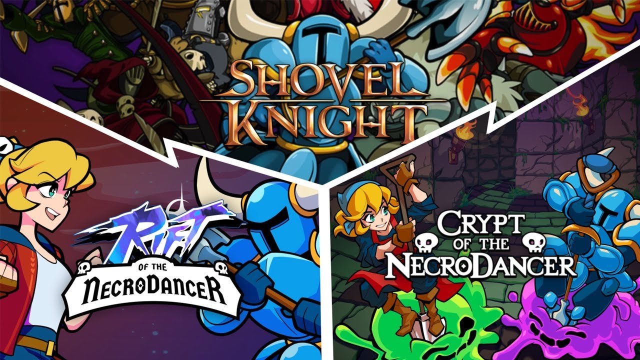 Трейлер дополнения Crypt and Rift of the NecroDancer: Shovel Knight