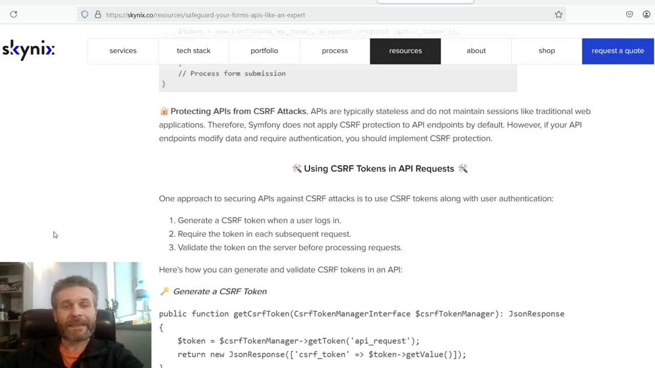 Symfony hint and advice: safeguard your forms & APIs like an expert