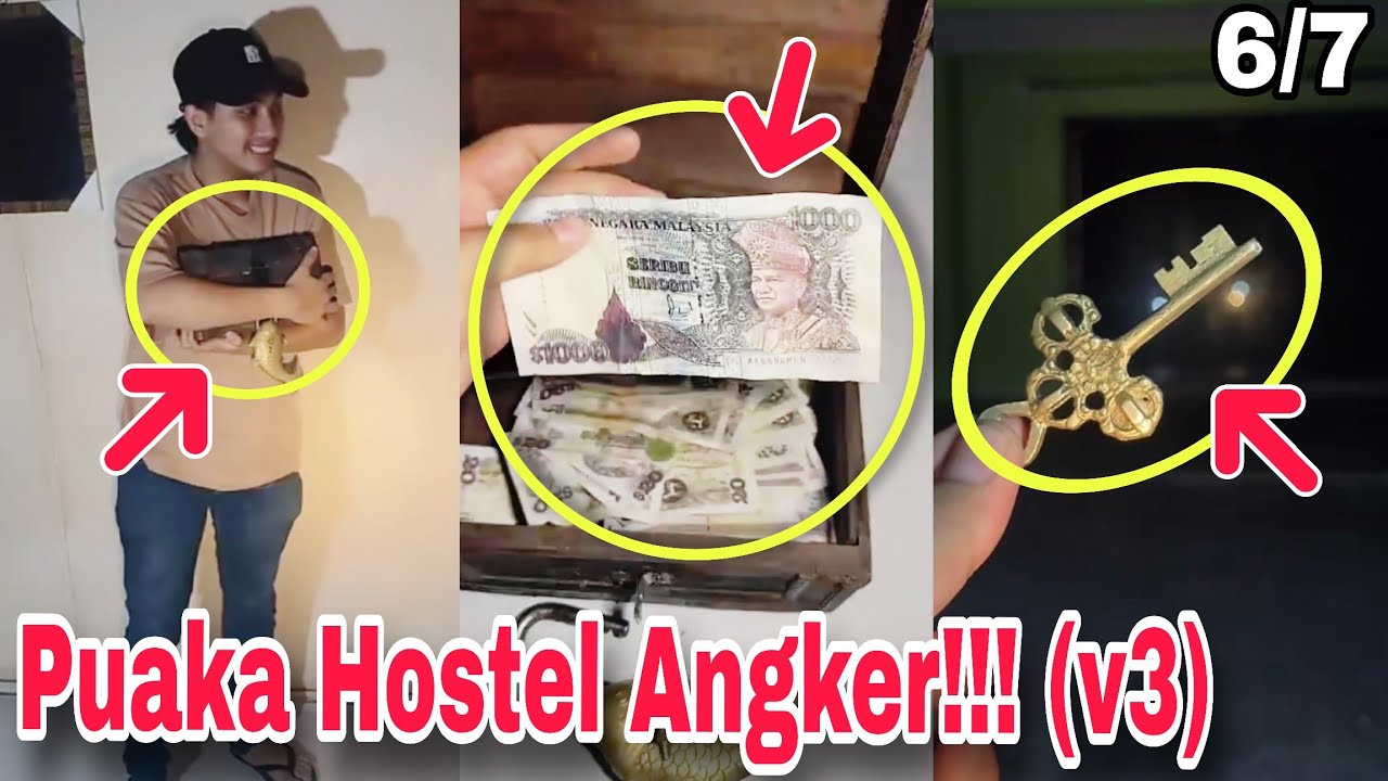 Paranormal Live *6/7 • v3* Arasz @ Puaka Hostel Angker Ipoh Perak Malaysia S03E06